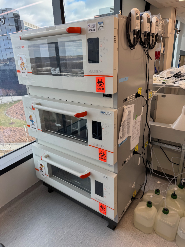 Image of Infors HT Multitron Triple Stack Incubator Shaker